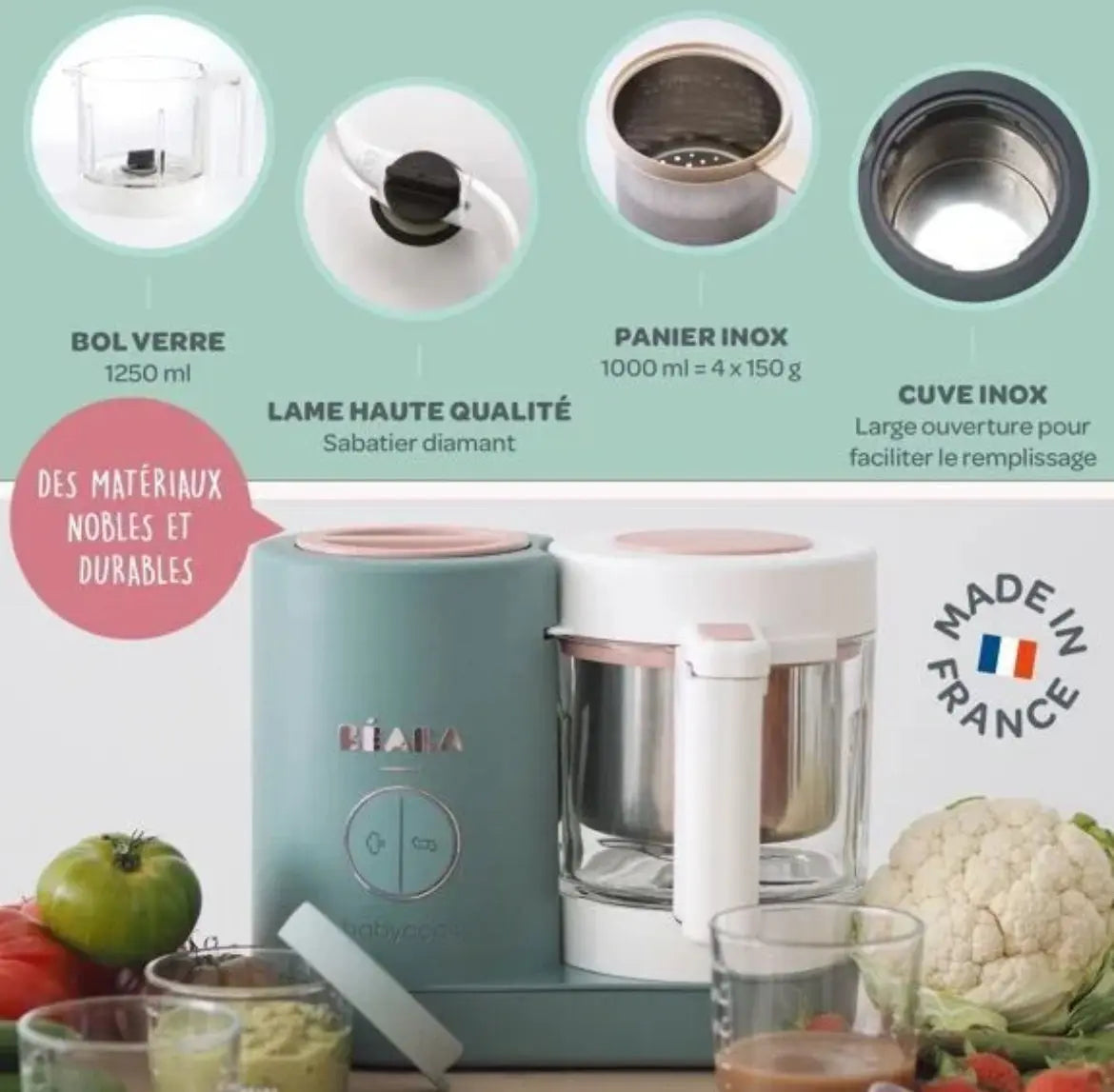 Babycook NEO - Eucalyptus Beaba