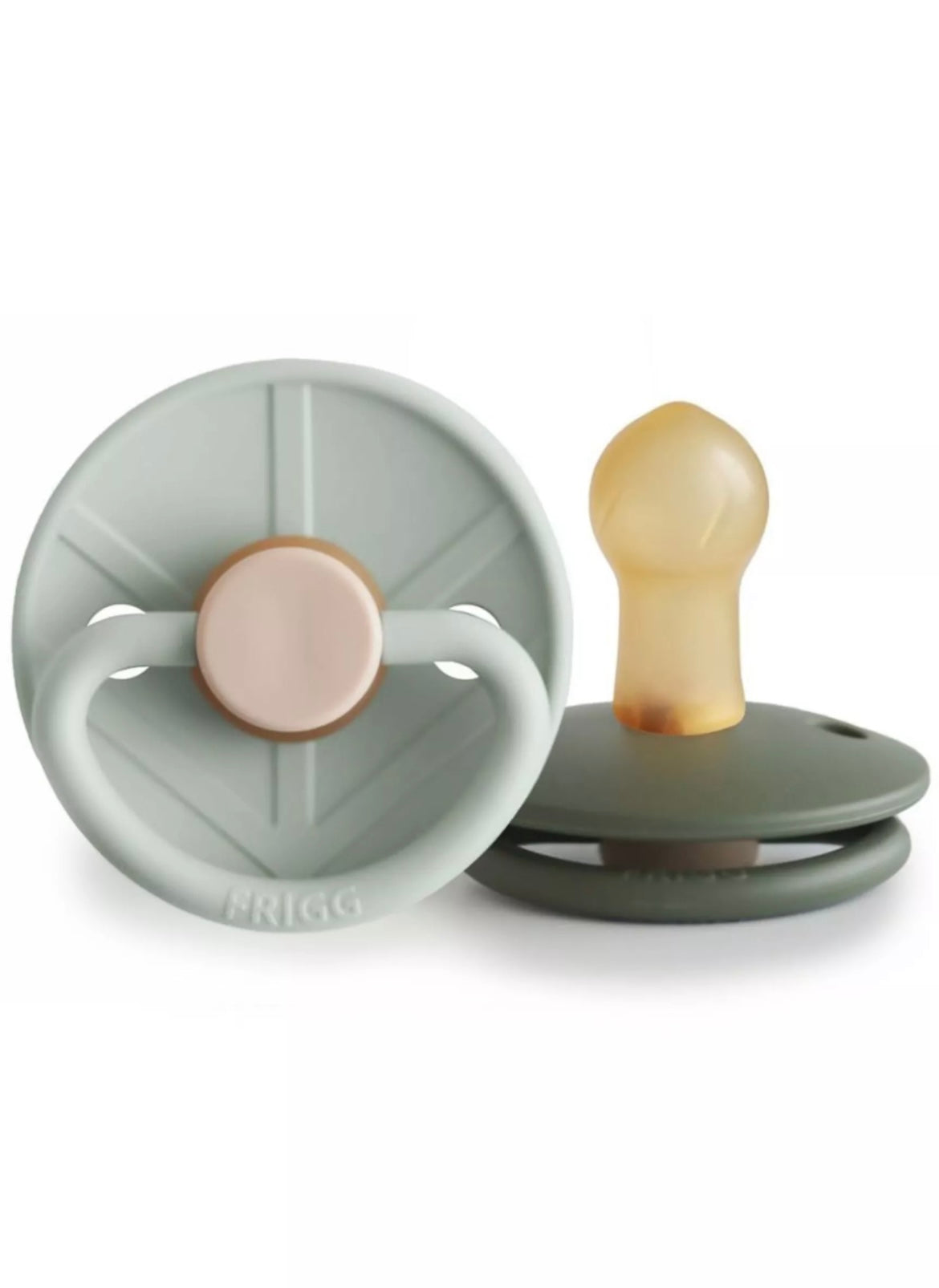 Sucette FRIGG Little Viking(Taille 0/6mois) - VERT SAUGE BB Cigogne