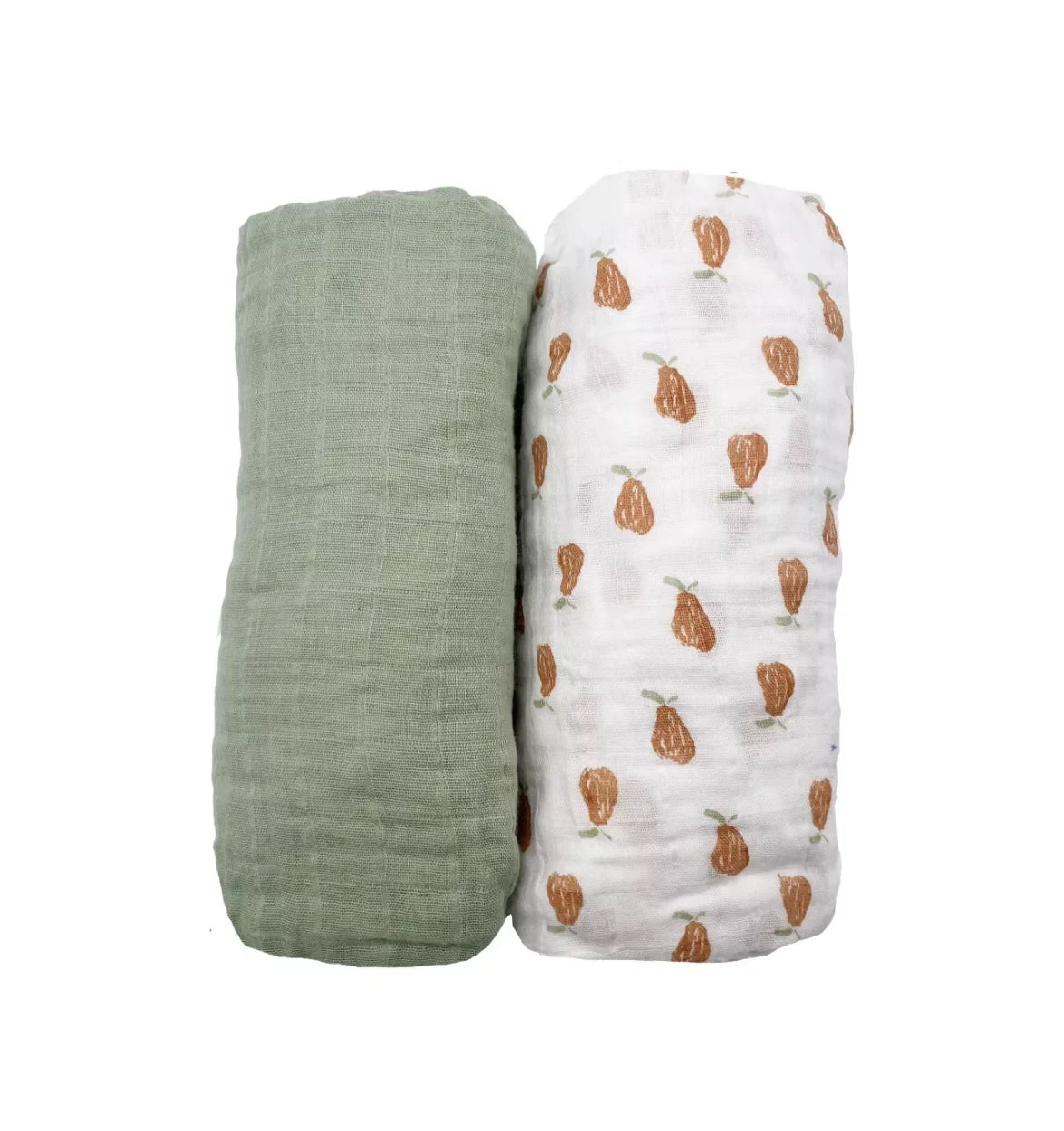 Lot de 2 draps housse bio - BOTANICA BB Cigogne
