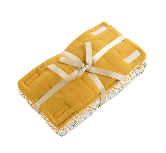 Protection de barreaux x8 - JAUNE TOPAZE PROMENONS NOUS Sauthon