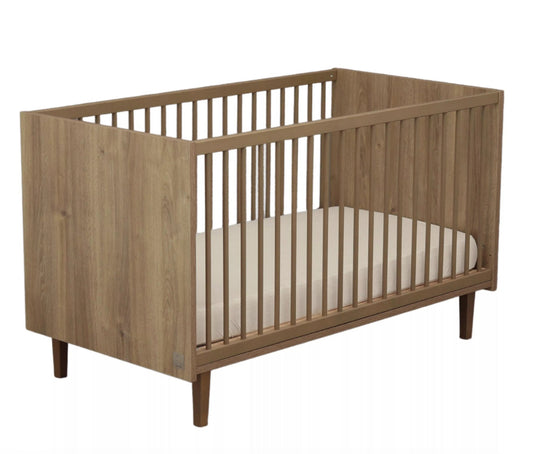 Lit bébé évolutif 140x70cm Mokka Sauthon