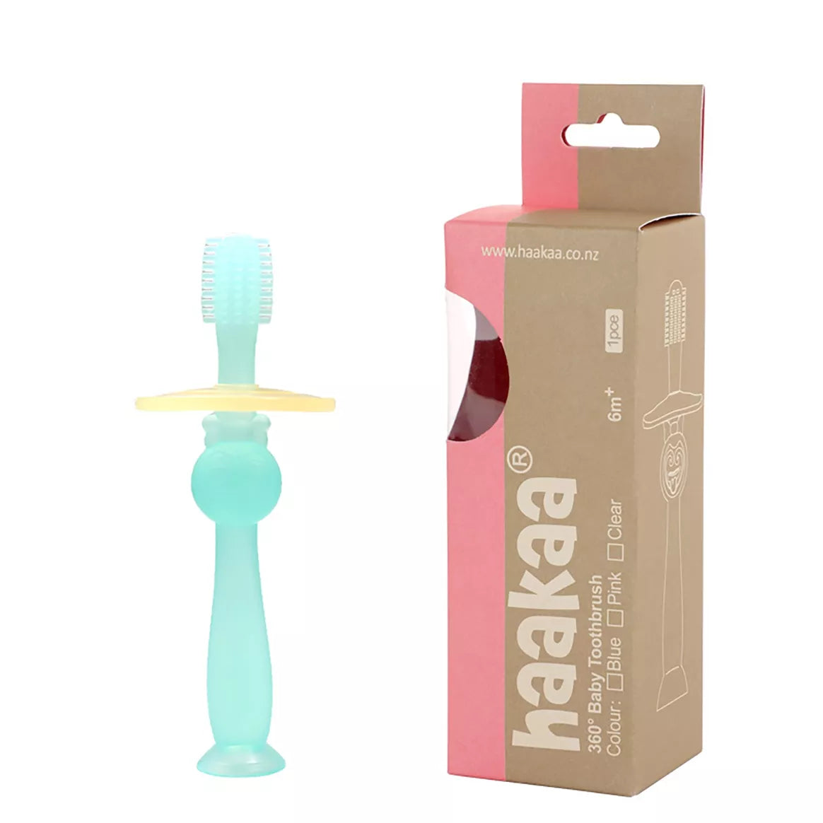 Brosse à dent silicone - BLEU