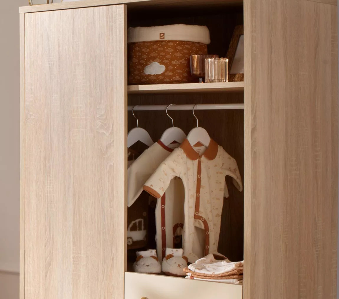 Pyjama bébé avec col en velours - ORSINO Sauthon