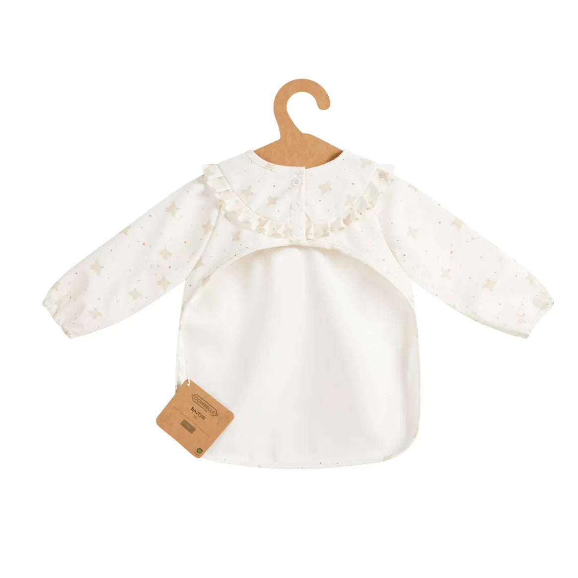 Bavoir tablier à manches Combelle - ECRU COMBELLE