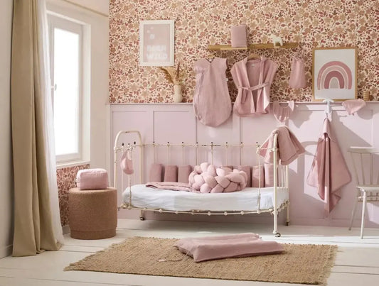 Peignoir en bambou - PETALE BB Cigogne