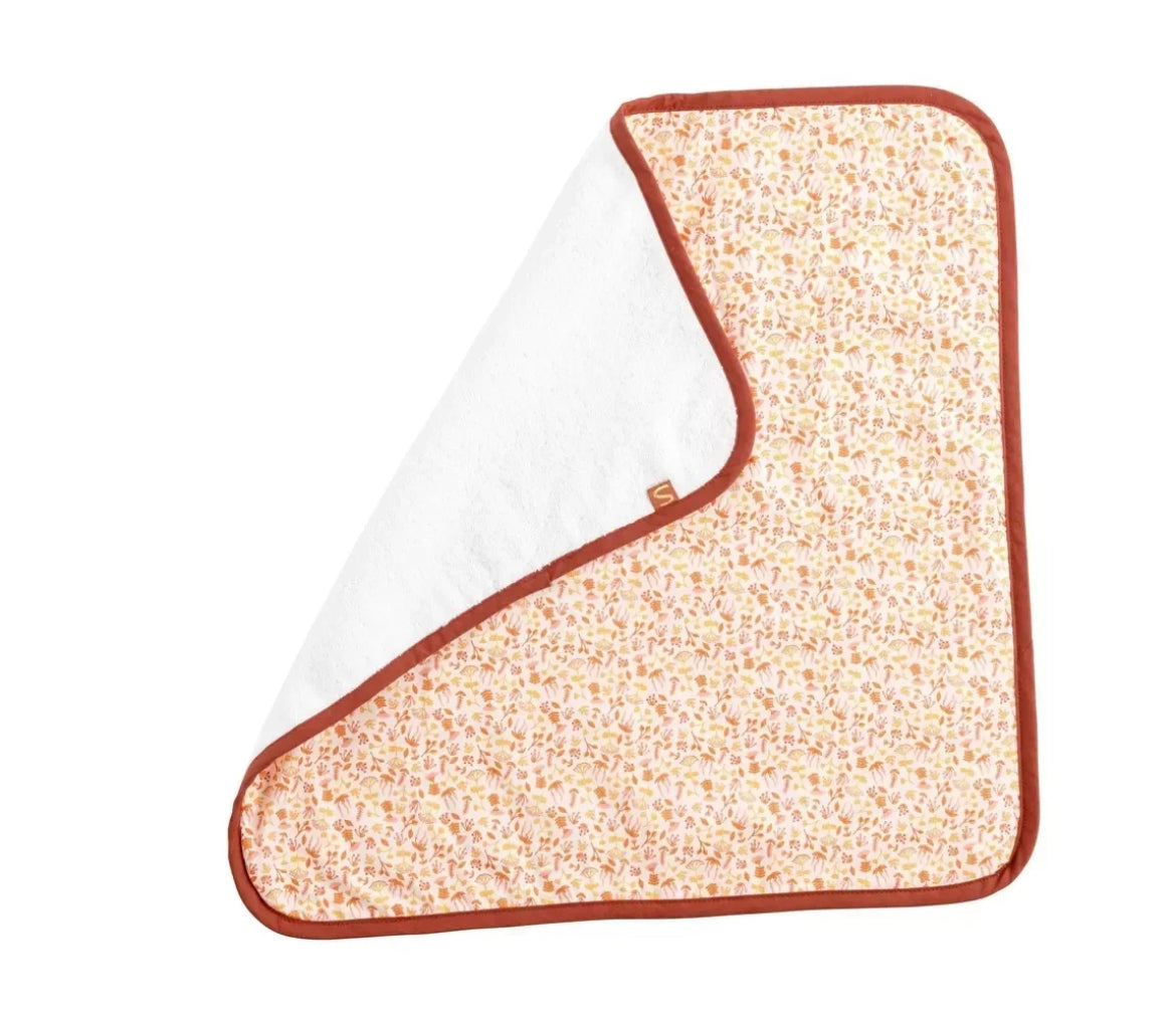 Matelas à langer + Serviette éponge - ESMEE BB Cigogne