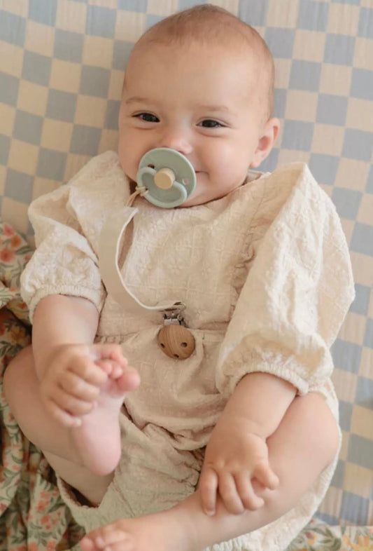 Sucette FRIGG Little Viking(Taille 0/6mois) - VERT SAUGE Frigg