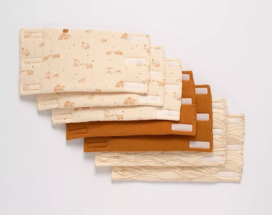 Protections de barreaux de lit en coton - ORSINO BB Cigogne