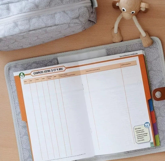BEABA, Protège carnet de santé - TINY DOTS Beaba