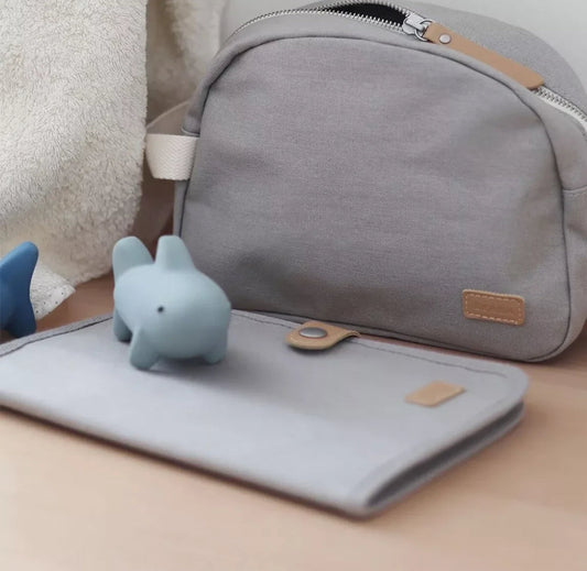 BEABA, Protège carnet de santé - GRIS PERLE Beaba