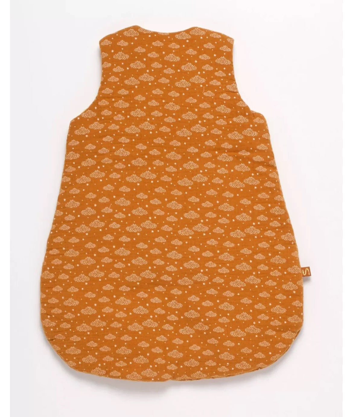 Gigoteuse bébé hiver croisée en double gaze de coton (Taille naissance) - ORSINO BB Cigogne