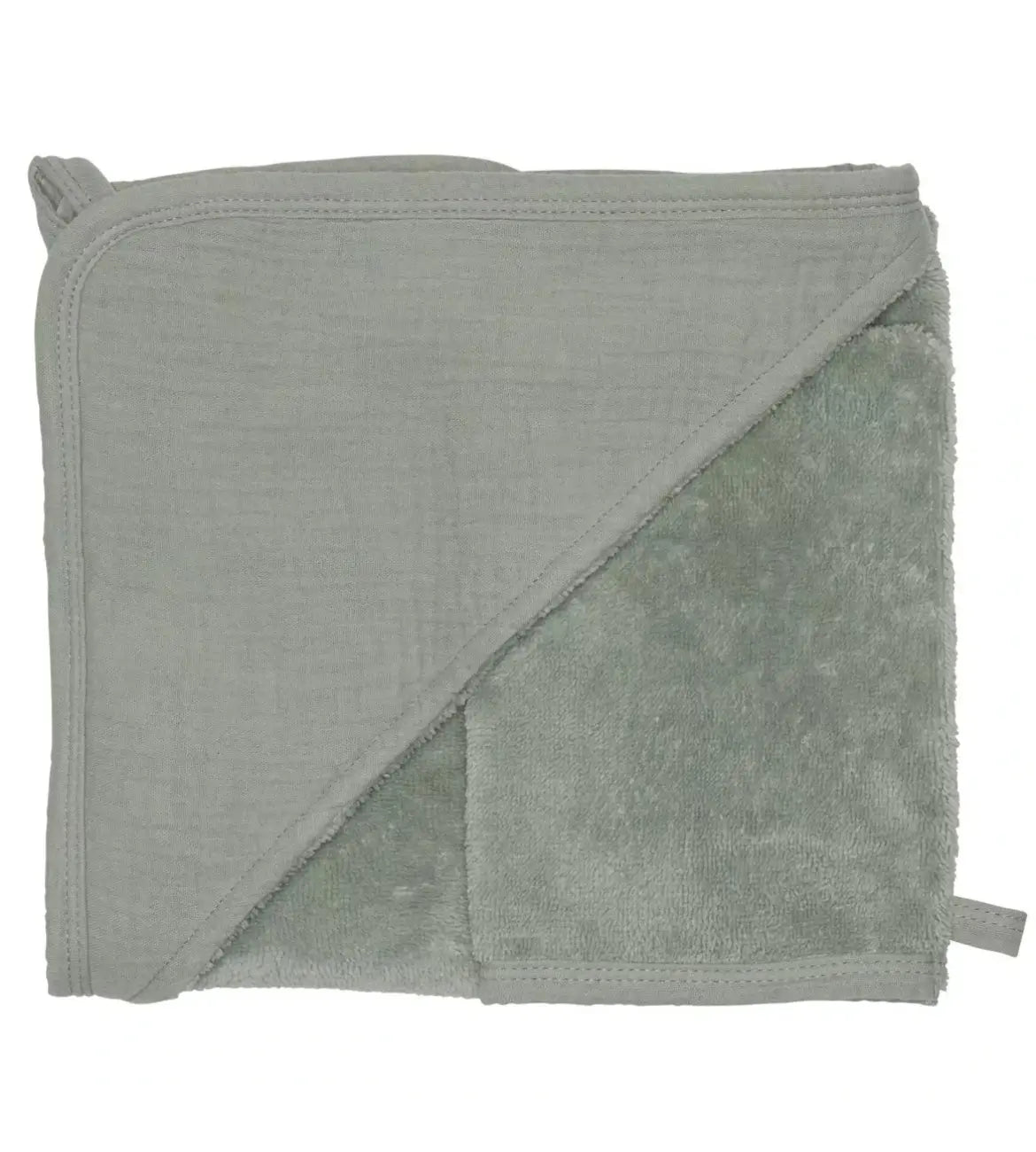 Cape de bain en bambou (avec gant) - GRIS BB&co