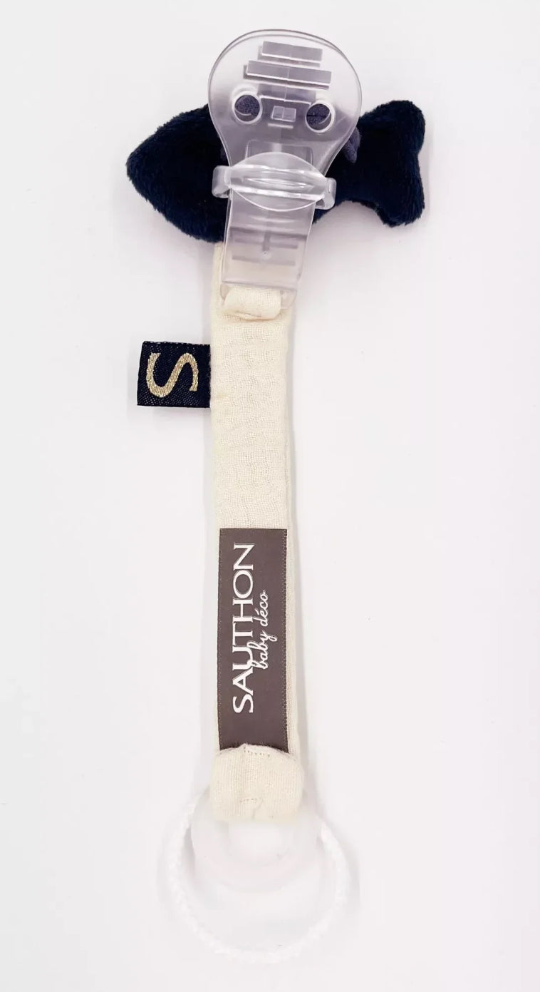 Attache tétine - BABY SAILOR BB Cigogne
