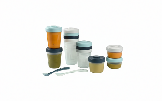 Pot conservation bébé BEABA - BLEU BB Cigogne