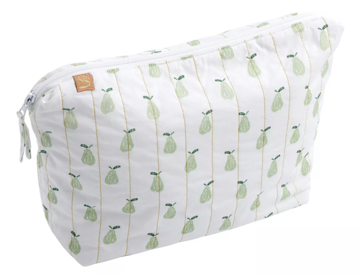 Trousse de toilette + Carrés éponges - BOTANICA BB Cigogne