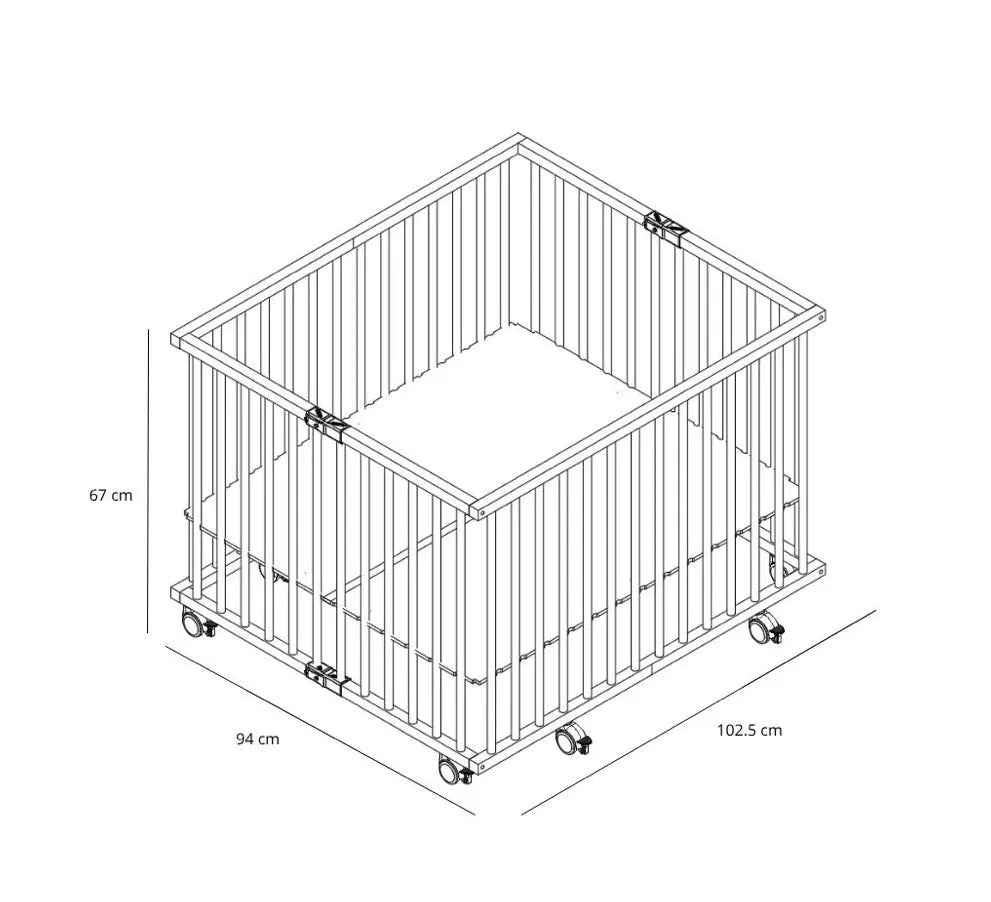 Parc carré - GABY NOIR COMBELLE