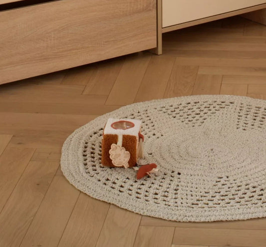 Cube d'activités ours en sherpa - ORSINO Sauthon