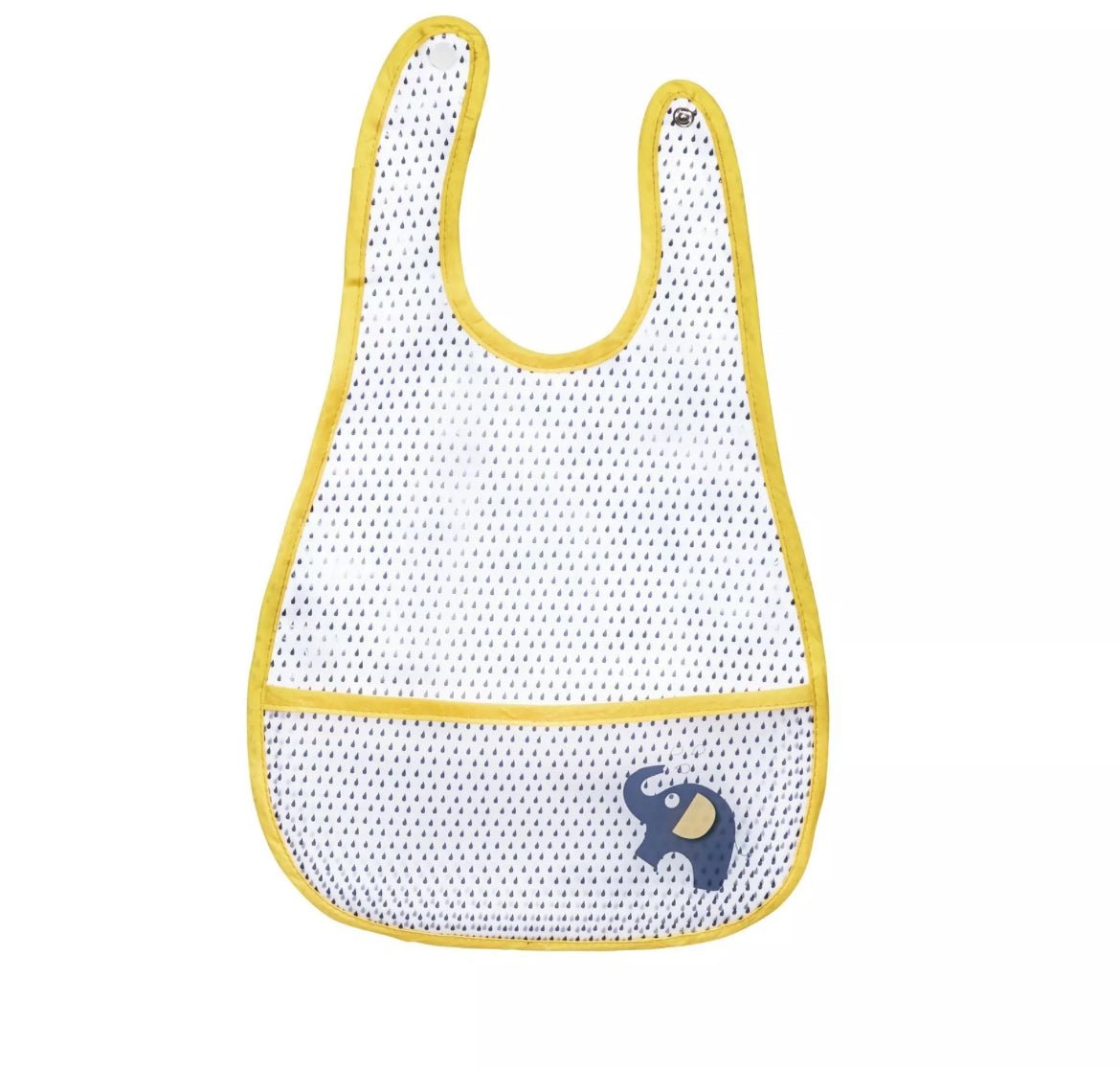 Bavoir plastifié - GRIS FONCE BABYFAN