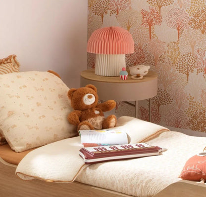 Peluche ours marron avec détails brodés - ORSINO BB Cigogne