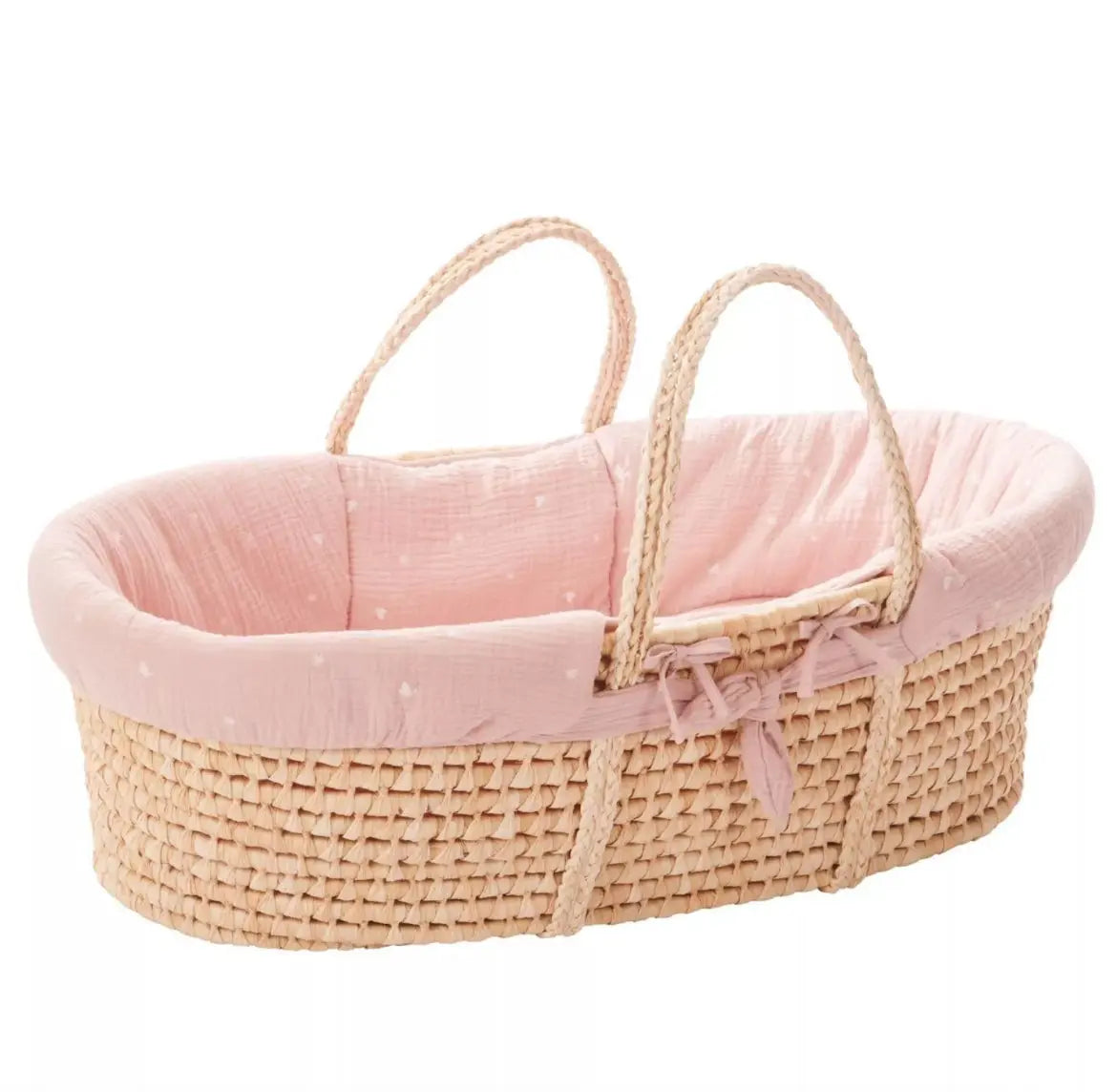 Couffin en osier - Rose COMBELLE