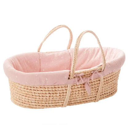 Couffin en osier - Rose COMBELLE