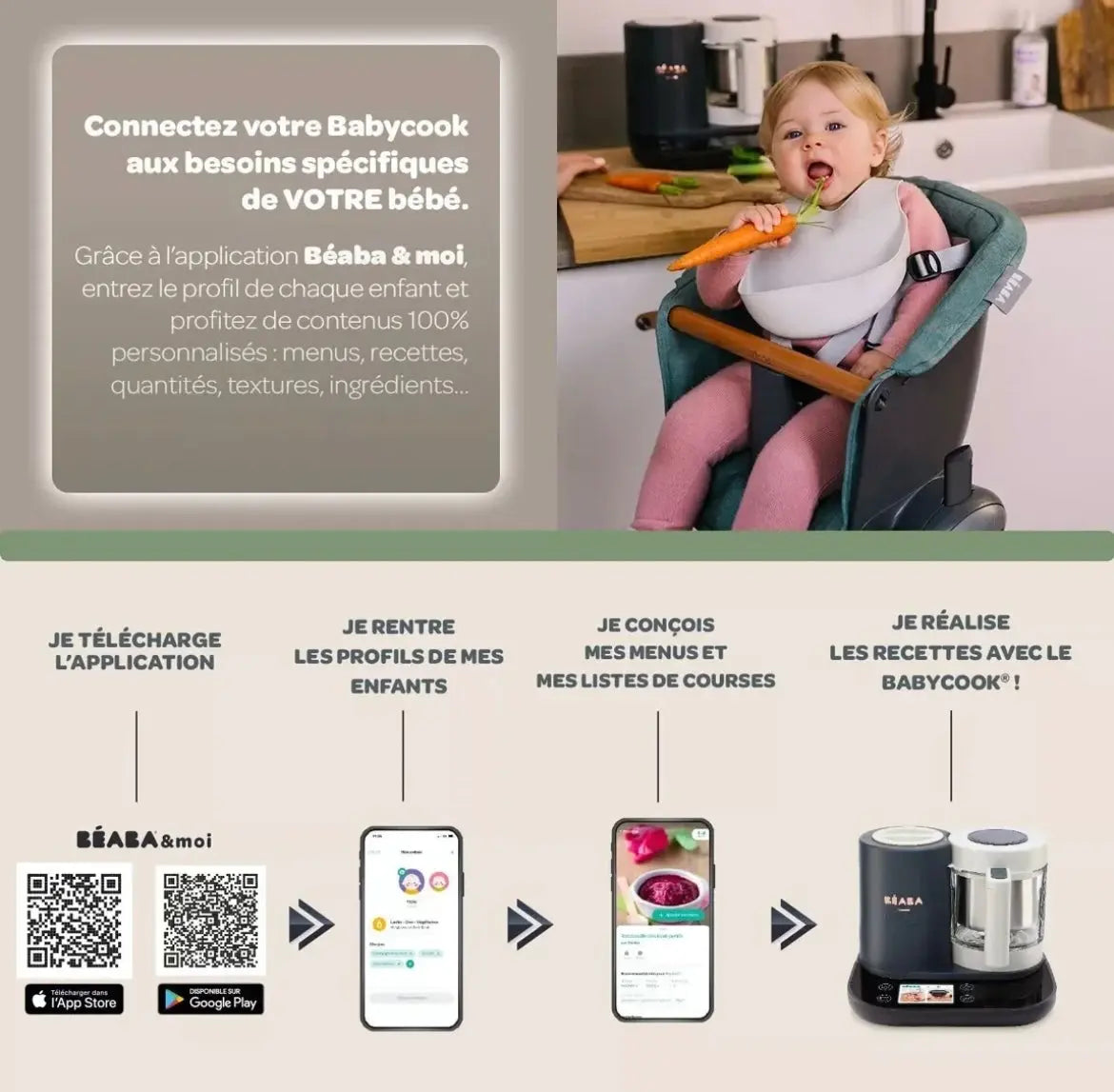 Babycook Connecté - BEABA Beaba
