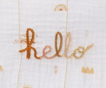 Cape de bain + Gant - SUNLIGHT Sauthon