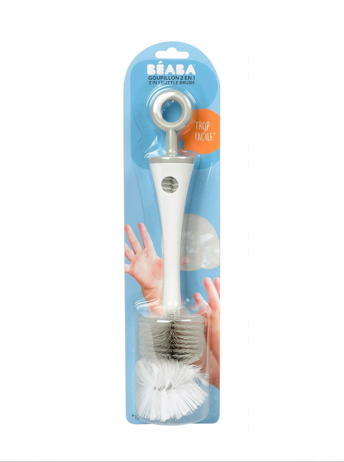 Goupillon 2 en 1 - BEABA BB Cigogne