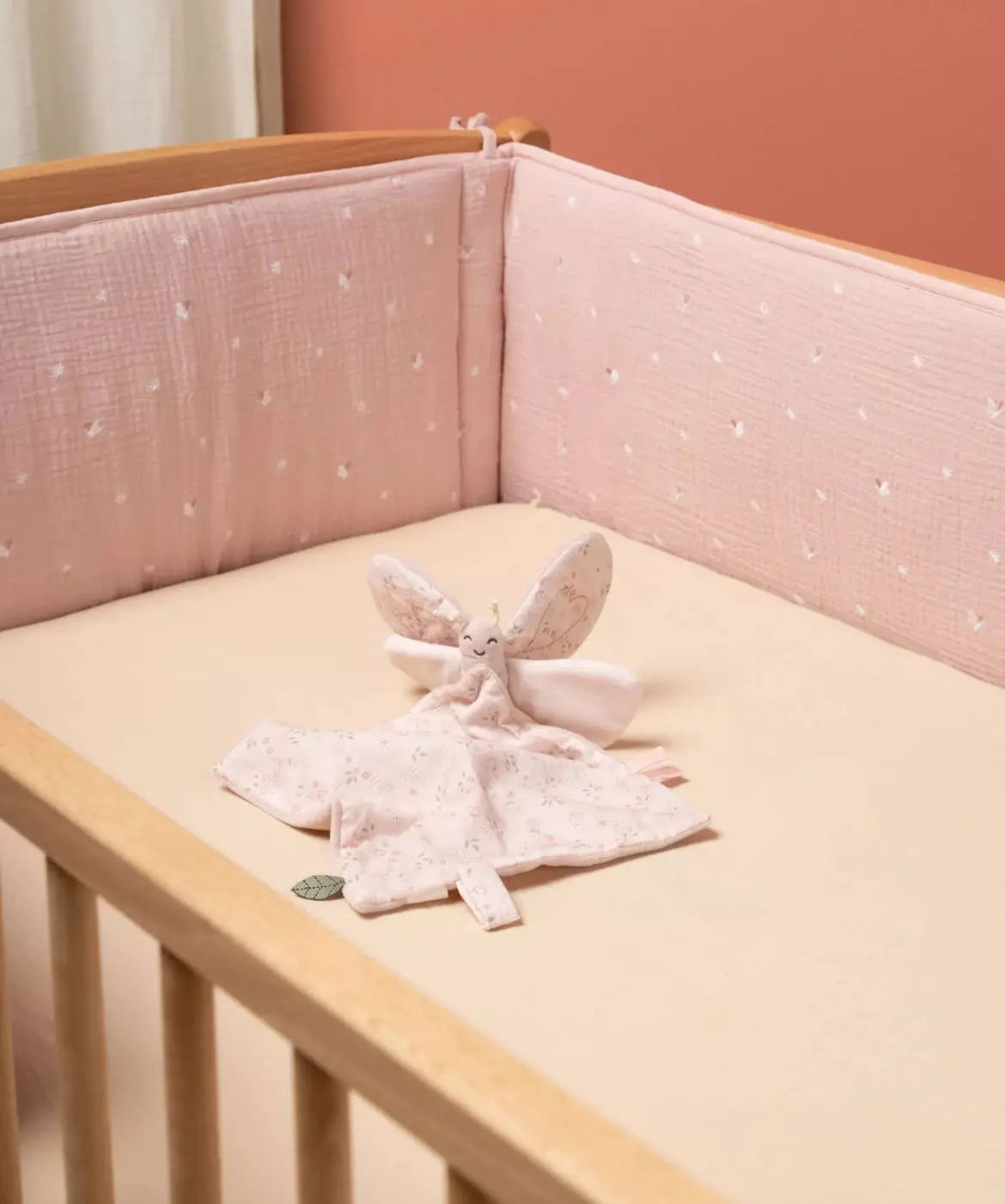 Nouveauté ! TOUR DE LIT - ROSE COMBELLE