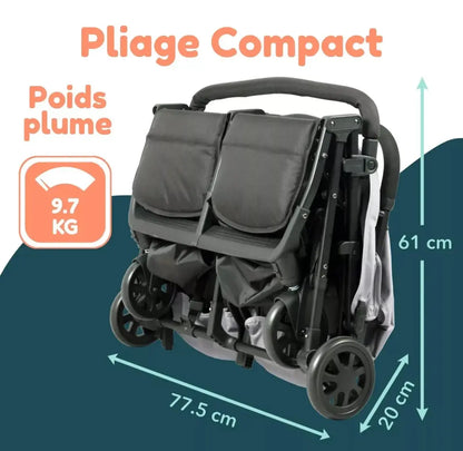 Poussette Double Looping