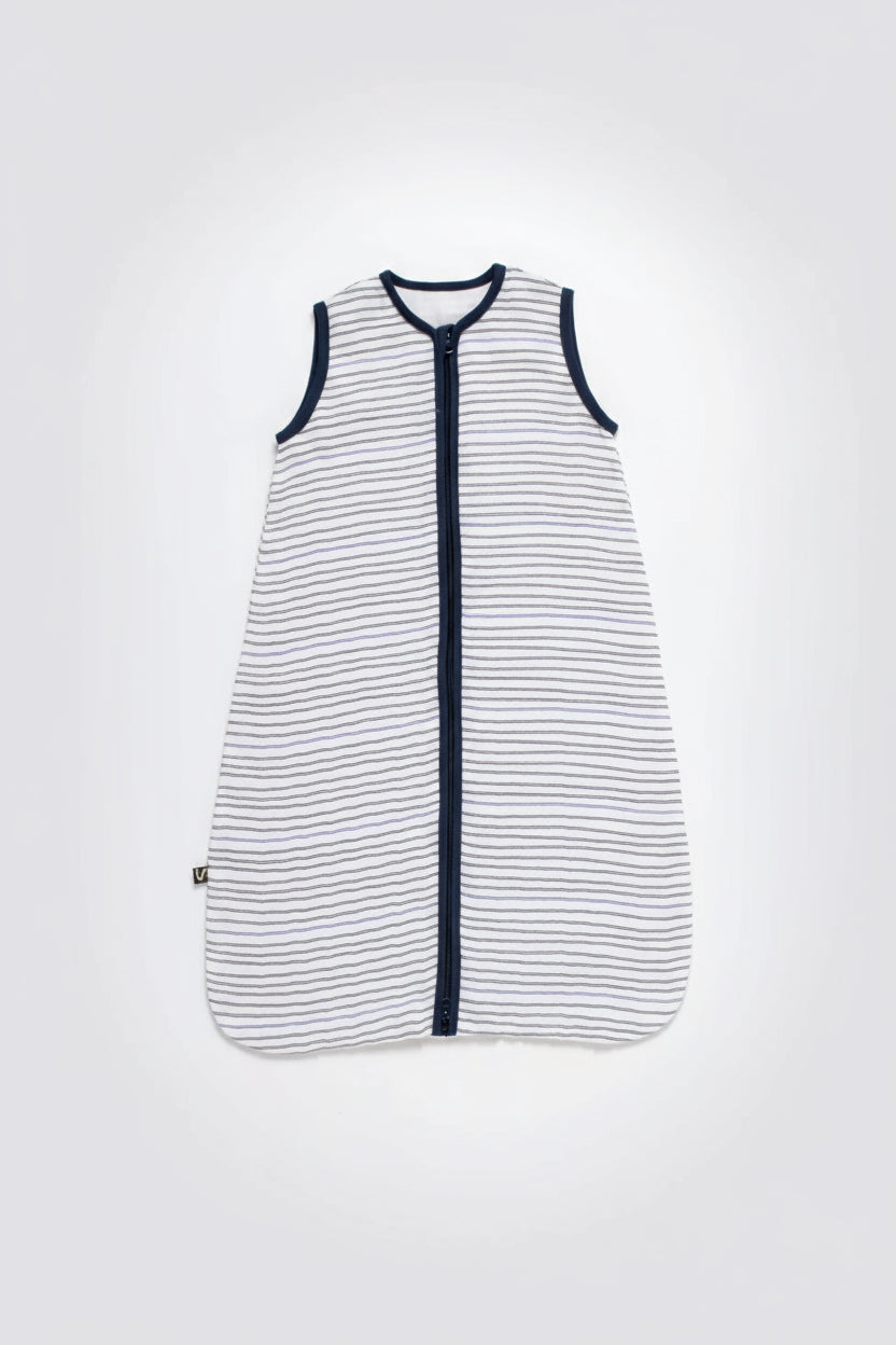 Gigoteuse lange été en coton bio (Taille 0-6mois) - BABY SAILOR BB Cigogne