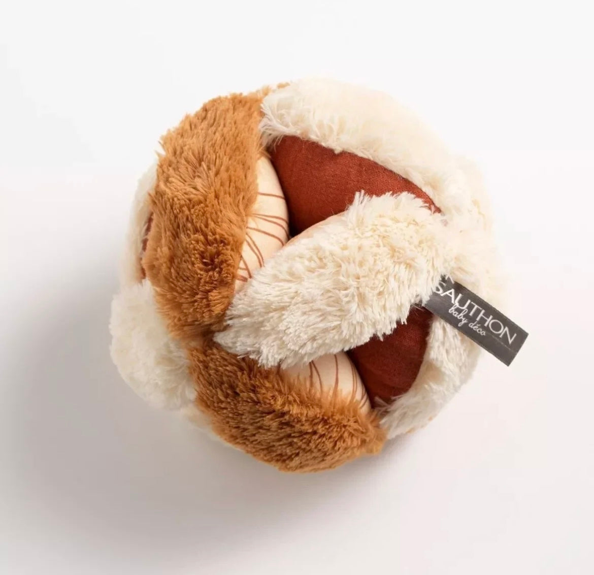 Balle sensorielle en peluche - ORSINO BB Cigogne