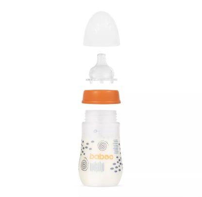 Biberon anti-colique 250 ml, Blue Haze, (3 mois et +) - BABOO BB Cigogne