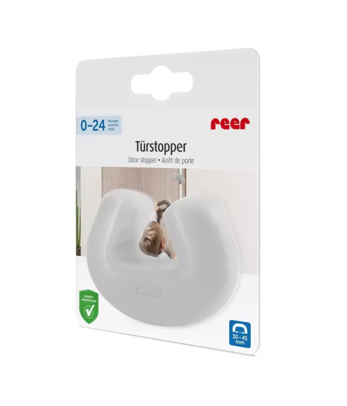 Arrêt de porte ( x3 pièces) - TRANSPARANT Reer