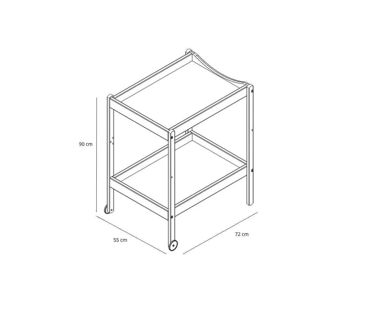 Table à langer Margot - BOIS COMBELLE