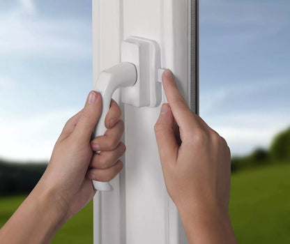 Serrure de porte fenêtre et balcon WinLock ( 3 pièces) - BLANC BB Cigogne
