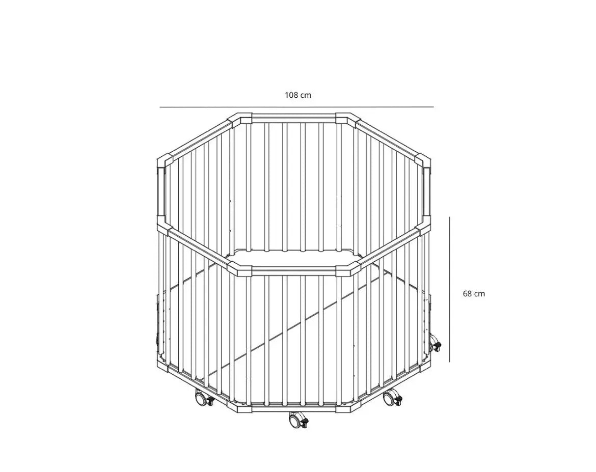 Nouveauté ! Parc Octogonal Basile COMBELLE