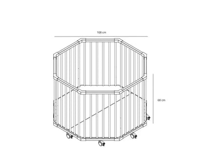 Nouveauté ! Parc Octogonal Basile COMBELLE