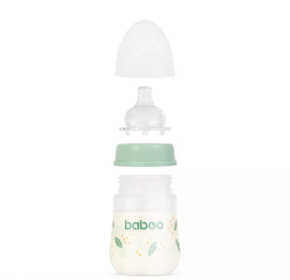 Biberon anti-colique 180 ml (0+ mois) Vert - BABOO BB Cigogne