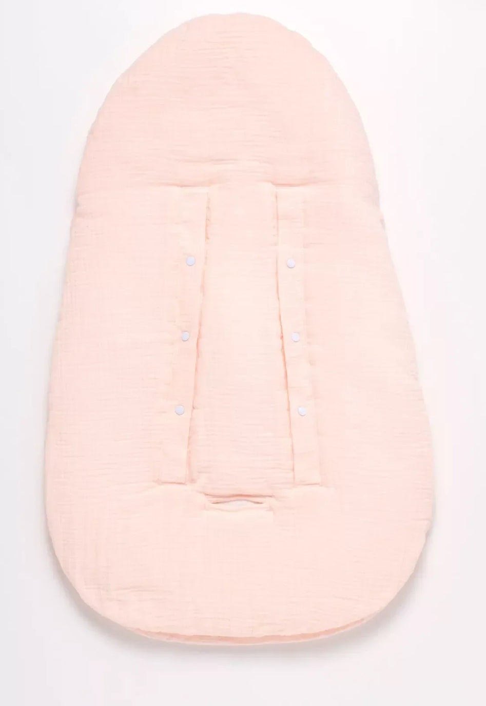 Nid d'ange bébé 5 attaches en double gaze de coton - UNI PETALE BB Cigogne