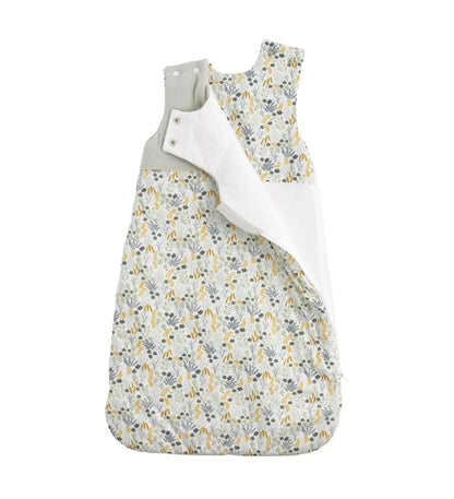 Gigoteuse ouatinée (Taille 0-6mois) - MOTIF VEGETAL PROMENONS NOUS BB Cigogne