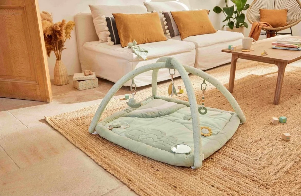 Tapis d'éveil avec arche - Combelle - VERT BB Cigogne