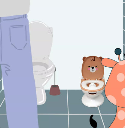 Pot Mini toilette bébé - Ourson Looping