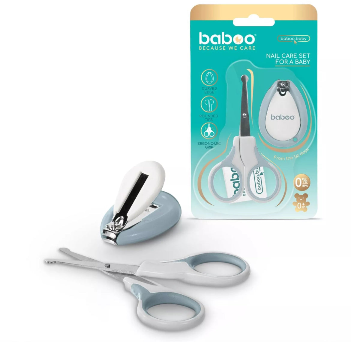 Kit ongle bébé BABOO BB Cigogne