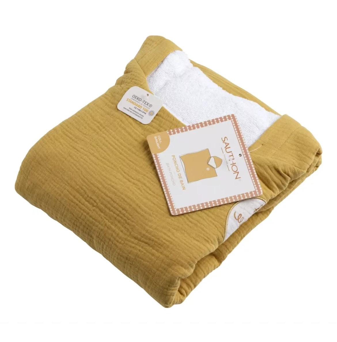 Poncho de bain - SUNLIGHT BB Cigogne