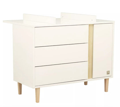 COMMODE 3 TIROIRS 1 PORTE PALOMA BB Cigogne