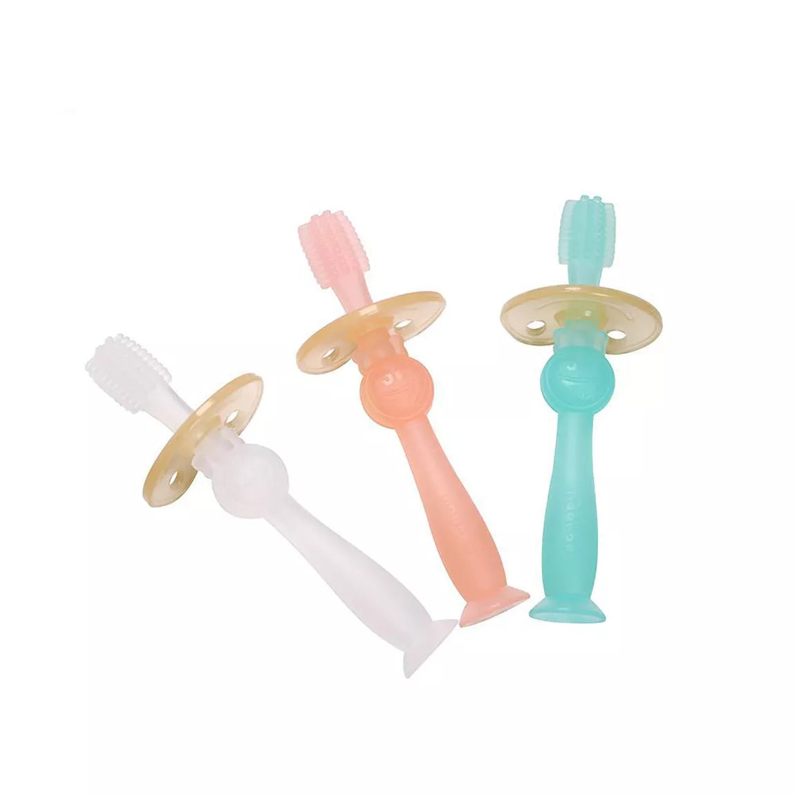 Brosse à dent silicone - ROSE