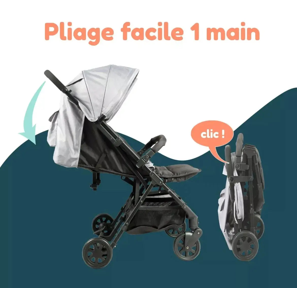 Poussette Double Looping