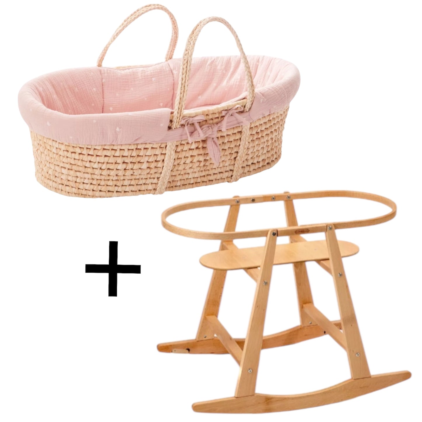 Pack Couffin + Support -Rose COMBELLE