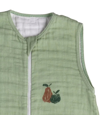 Gigoteuse été coton bio - VERTE BOTANICA BB Cigogne